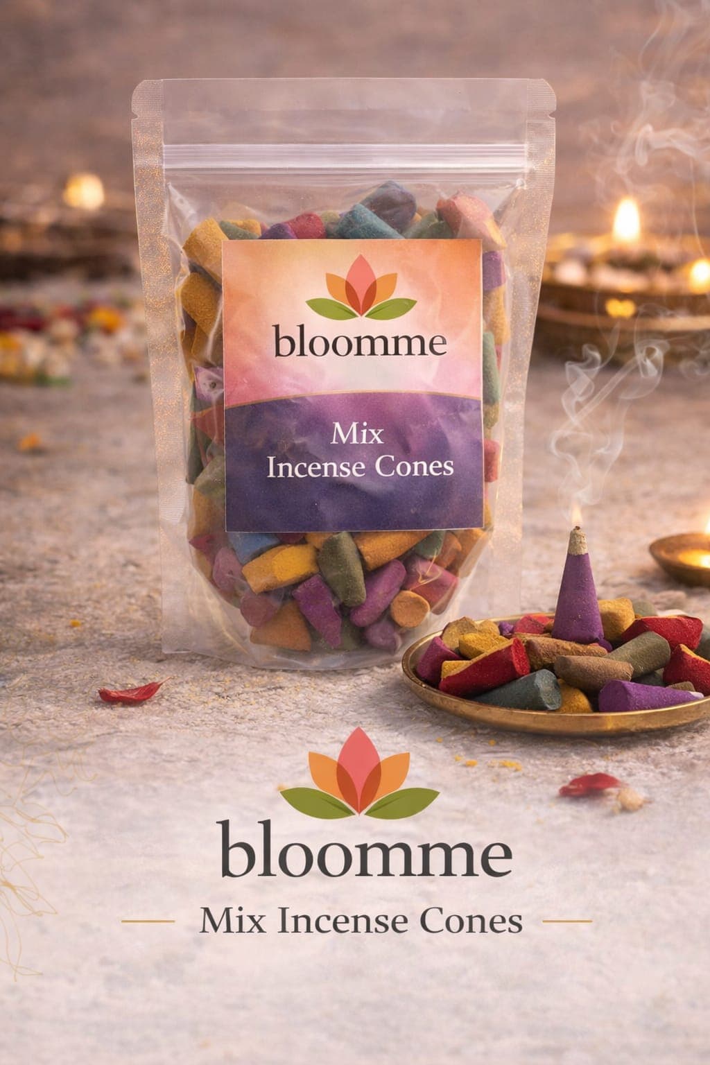 Incense cones (mix fragrance)