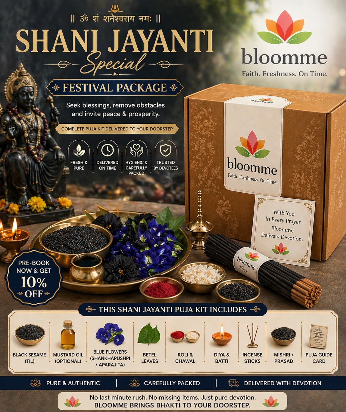 Shani Jayanti 2026: Complete Puja Guide & Samagri List